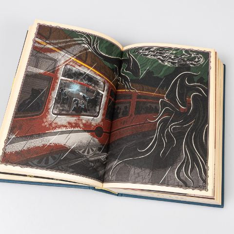Harry Potter 3 und der Gefangene von Askaban Farbig illustrierte Schmuckausgabe mit Goldprägung und Pop-Up-Elementen von J.K. Rowling Neuausgabe des Kinderbuch-Klassikers ab 10 Jahren über den bekanntesten Zauberer der Welt