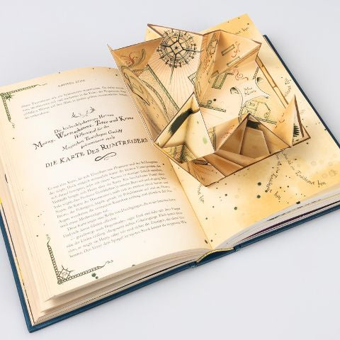 Harry Potter 3 und der Gefangene von Askaban Farbig illustrierte Schmuckausgabe mit Goldprägung und Pop-Up-Elementen von J.K. Rowling Neuausgabe des Kinderbuch-Klassikers ab 10 Jahren über den bekanntesten Zauberer der Welt