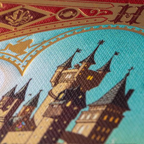 Harry Potter 1 und der Stein der Weisen Farbig illustrierte Schmuckausgabe mit Goldprägung und Pop-Up-Elementen von J.K. Rowling Kinderbuch-Klassiker ab 10 Jahren über den bekanntesten Zauberer der Welt