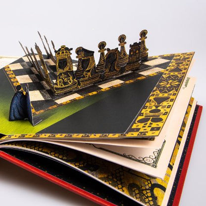 Harry Potter 1 und der Stein der Weisen Farbig illustrierte Schmuckausgabe mit Goldprägung und Pop-Up-Elementen von J.K. Rowling Kinderbuch-Klassiker ab 10 Jahren über den bekanntesten Zauberer der Welt