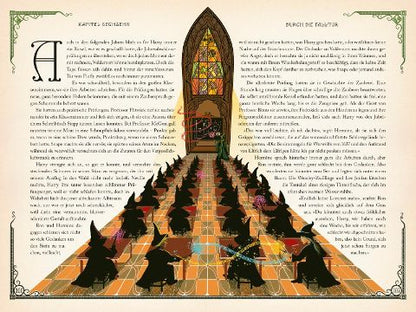 Harry Potter 1 und der Stein der Weisen Farbig illustrierte Schmuckausgabe mit Goldprägung und Pop-Up-Elementen von J.K. Rowling Kinderbuch-Klassiker ab 10 Jahren über den bekanntesten Zauberer der Welt