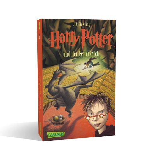 Harry Potter 4 und der Feuerkelch. Taschenbuch von J.K. Rowling Kinderbuch-Klassiker ab 10 Jahren über den bekanntesten Zauberer der Welt