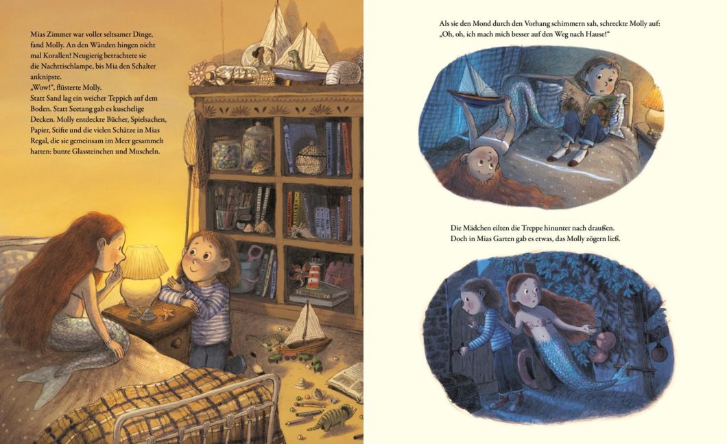 Mia und die kleine Meerjungfrau Eine magische Freundschaft | Wunderschönes Abenteuer von Briony May Smith Bilderbuchtipp ab 4