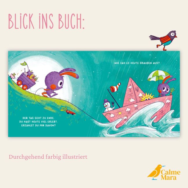 Pappbilderbuch Wie war dein Tag? Ein Abendritual zum Erzählen und Träumen