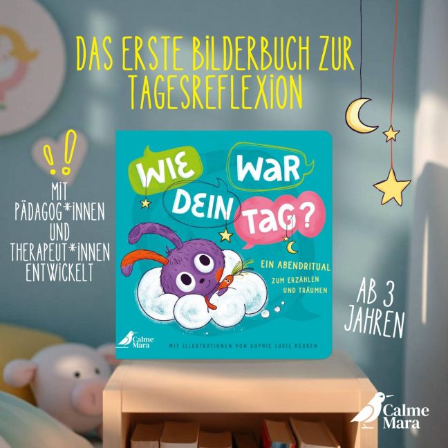 Pappbilderbuch Wie war dein Tag? Ein Abendritual zum Erzählen und Träumen