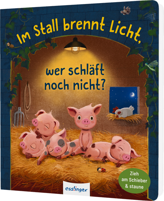 Pappbilderbuch Einschlafen Im Stall brennt Licht, wer schläft noch nicht?