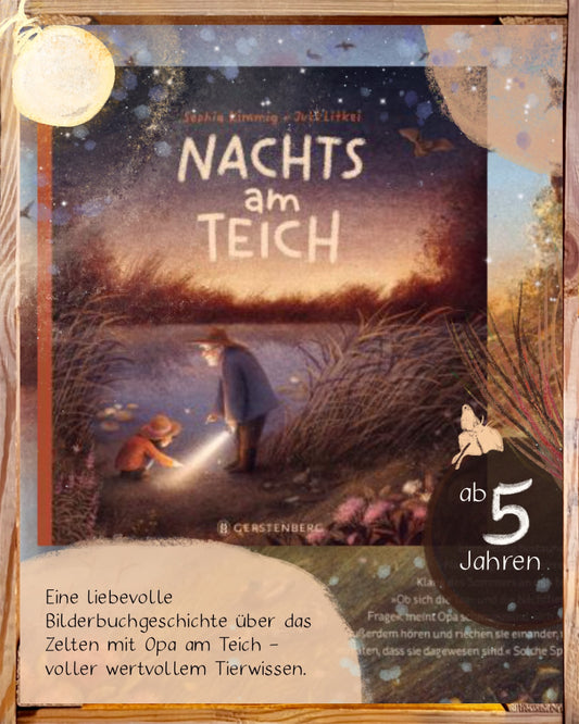 Nachts am Teich I Sachbilderbuch ab 5