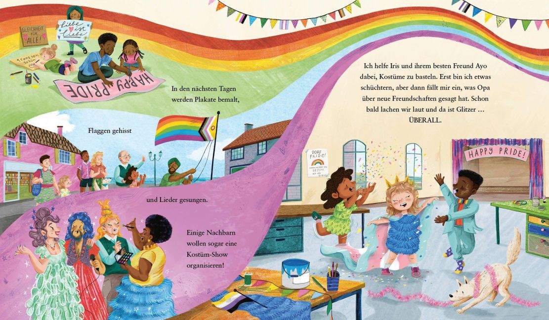 Opas Pride - queeres Bilderbuch ab 3