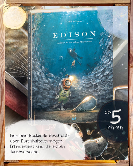 Edison I 3. Teil der Mäuseabenteuer I Kinderbuch ab 5