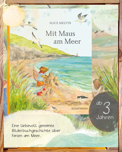 Mit Maus am Meer I Bilderbuch ab 3 Jahren