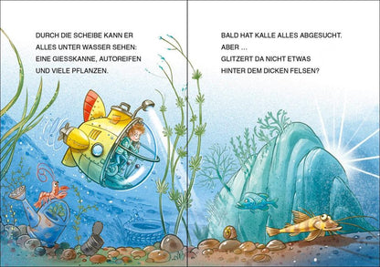 Leselöwen 1. Klasse – U-Boot Abenteuer | Erstlesebuch ab 6 Blick ins Buch