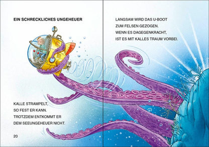 Leselöwen 1. Klasse – U-Boot Abenteuer | Erstlesebuch ab 6 Blick ins Buch