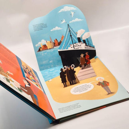 Albert Einstein Pop-Up-Buch ab 5 | SCIENCE POPS – Kinderbuch Blick ins Buch