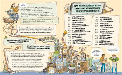 Zehn Erfindungen, die die Welt veränderten – Sachbuch ab 8 Jahren Inhalt