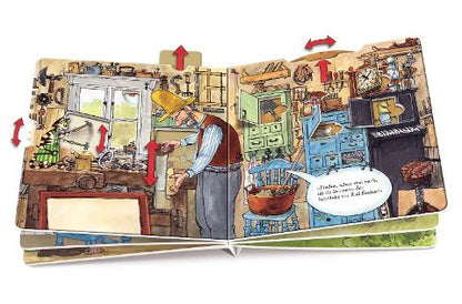 Pettersson und Findus bauen ein Auto I Spielbuch ab 2 Jahren