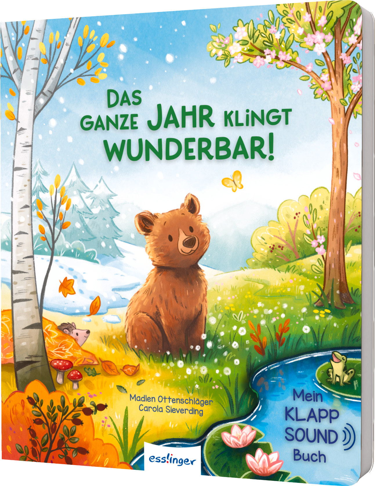 Klapp-Soundbuch Jahreszeiten ab 18 Monaten | Seelenschatz Cover