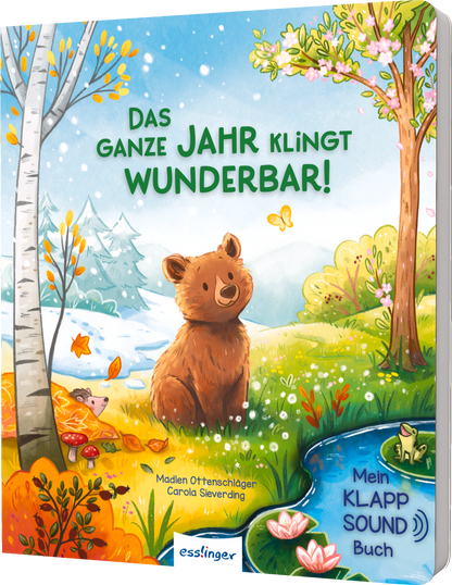 Klapp-Soundbuch Jahreszeiten ab 18 Monaten | Seelenschatz Cover