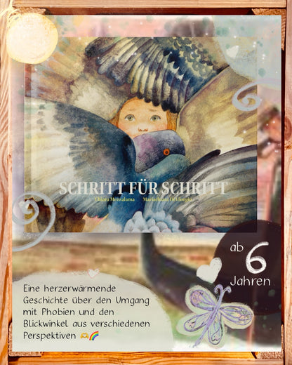 Schritt für Schritt – Bilderbuch über Phobien ab 6 Jahren | Seelenschatz I Cover