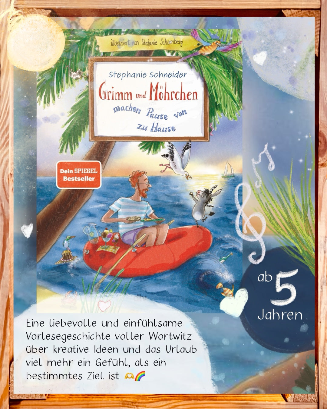 Grimm und Möhrchen machen Pause – Vorlesebuch ab 5 Cover