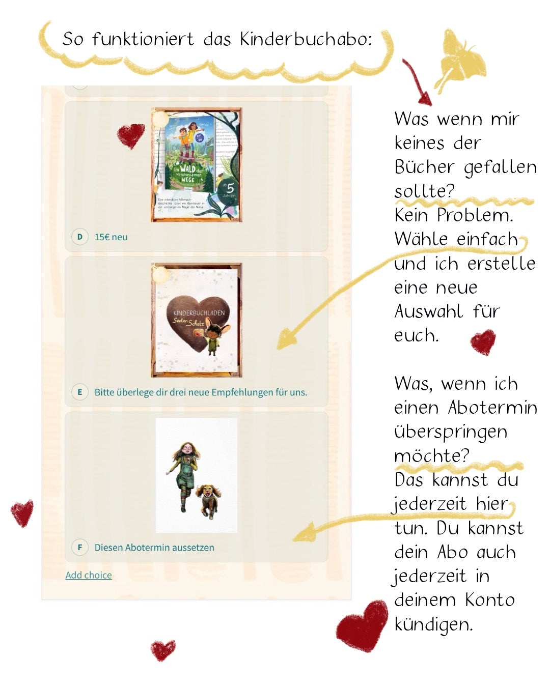Individuelles Kinderbuchabo