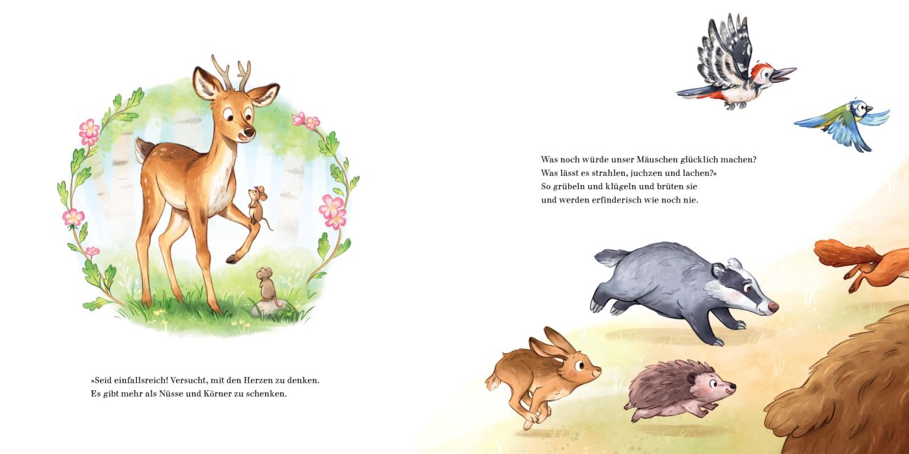 Mäusekind, es ist so weit, dein großer Tag: Geburtstagszeit! I Geburtstagsgeschenk ab 4 - Blick ins Buch