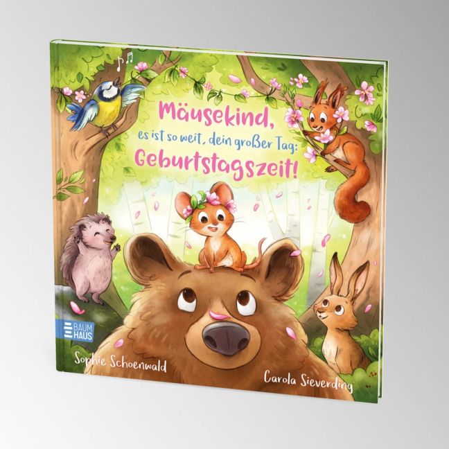 Mäusekind, es ist so weit, dein großer Tag: Geburtstagszeit! I Geburtstagsgeschenk ab 4 - Cover