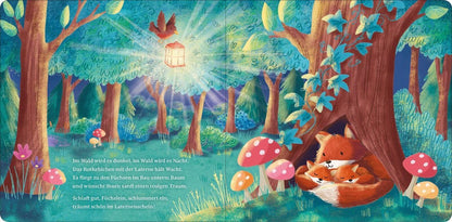 Ich schenk dir ein Licht! Schlaf, Kindlein, schlaf I Nachtlicht-Buch ab 1 Jahr I Blick ins Buch