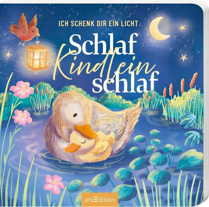 Ich schenk dir ein Licht! Schlaf, Kindlein, schlaf I Nachtlicht-Buch ab 1 Jahr Cover