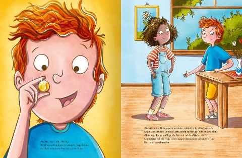 Mutmurmeln für den ersten Schultag – Bilderbuch ab 5 | Blick ins Buch