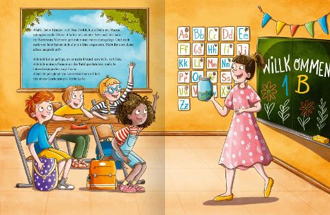 Mutmurmeln für den ersten Schultag – Bilderbuch ab 5 | Blick ins Buch