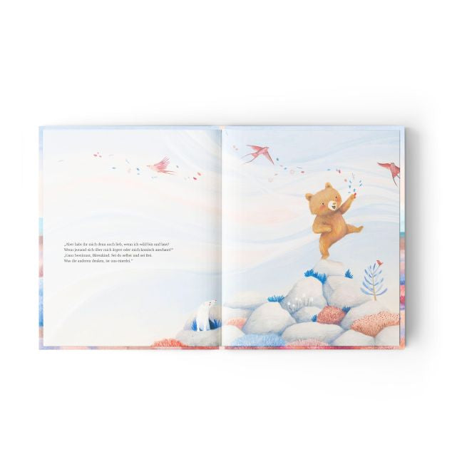 Ganz bestimmt, Bärenkind – Selbstliebe-Bilderbuch ab 3 Jahren I Blick ins Buch 