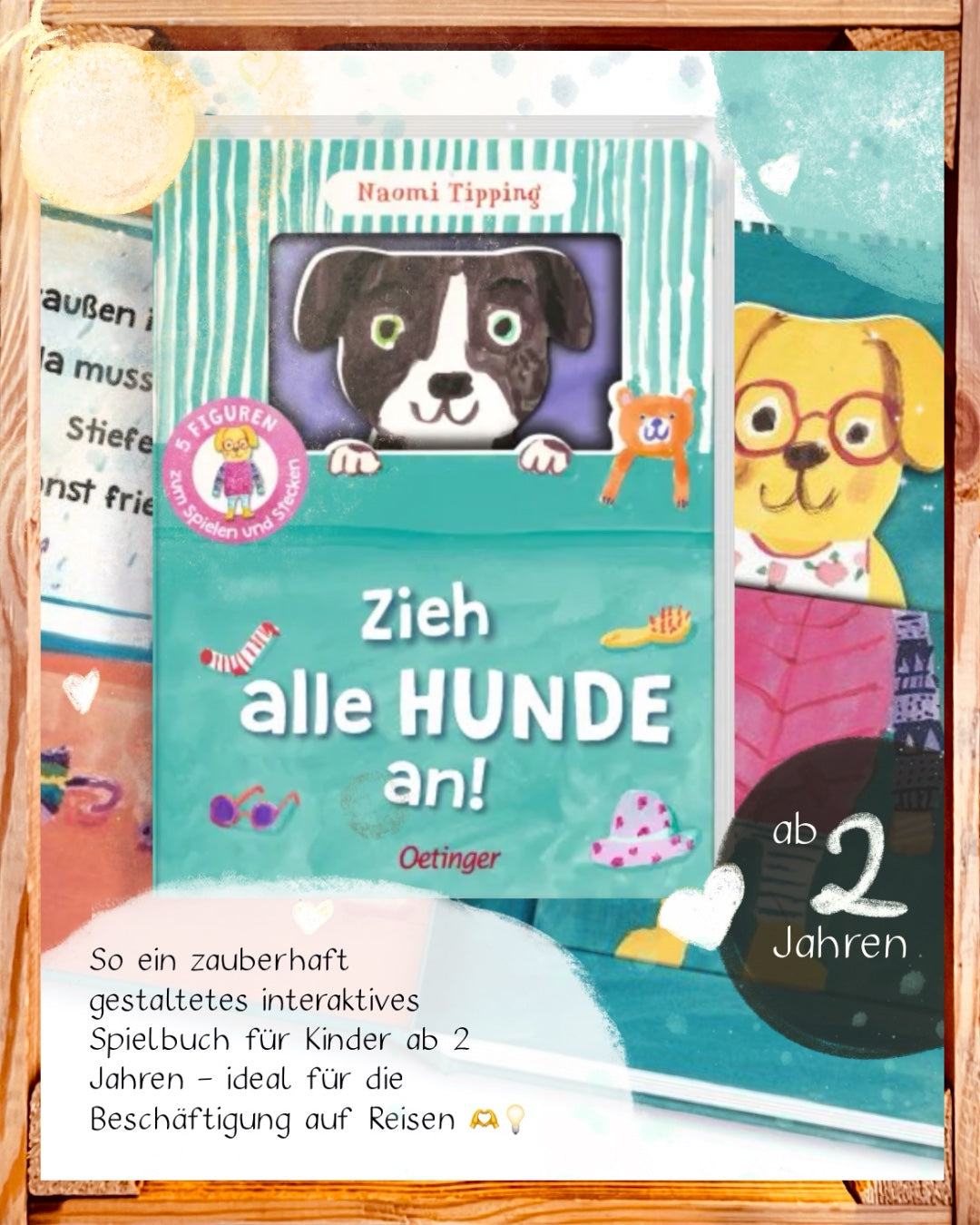 Zieh alle Hunde an! – Interaktives Pappbilderbuch ab 2 Jahren
