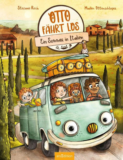 OTTO fährt los: Ein Sommer in Italien – Bilderbuch ab 4 Jahren I Cover
