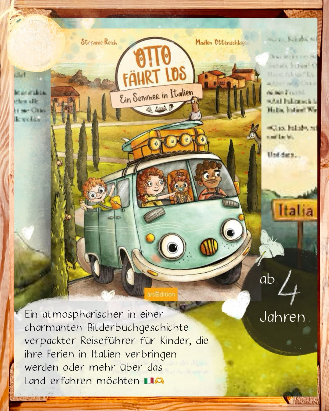 OTTO fährt los: Ein Sommer in Italien – Bilderbuch ab 4 Jahren