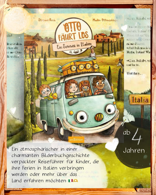 OTTO fährt los: Ein Sommer in Italien – Bilderbuch ab 4 Jahren