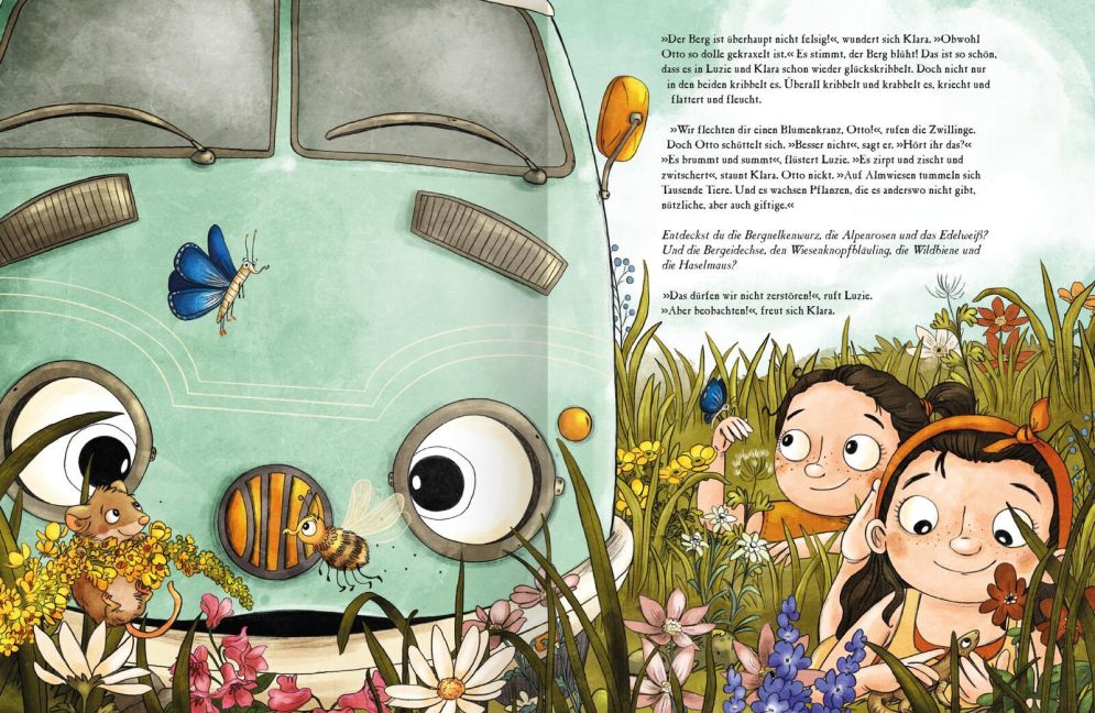OTTO fährt los: Ein Sommer in den Bergen – Bilderbuch ab 4 I Blick ins Buch
