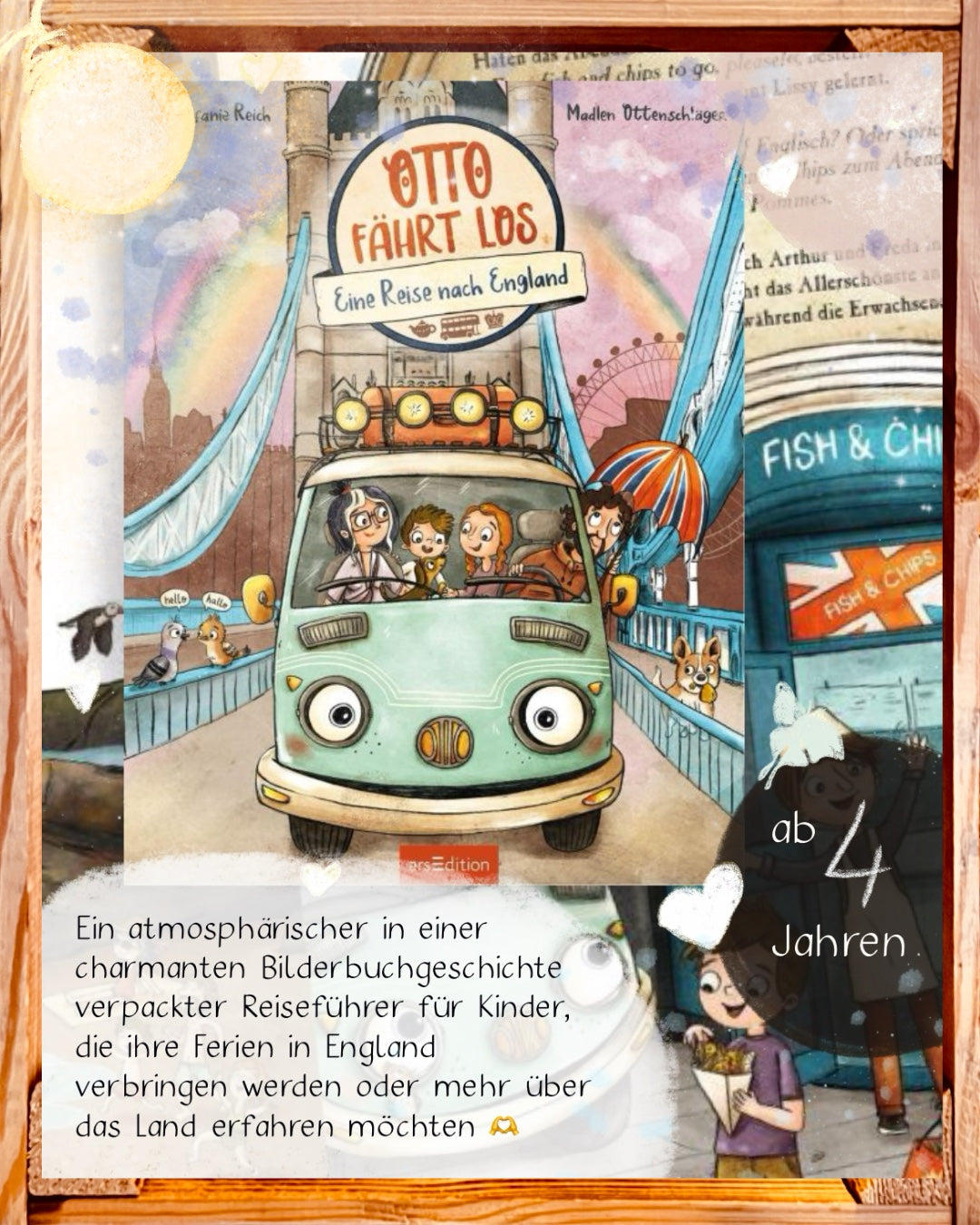 OTTO fährt los - Eine Reise nach England – Bilderbuch ab 4