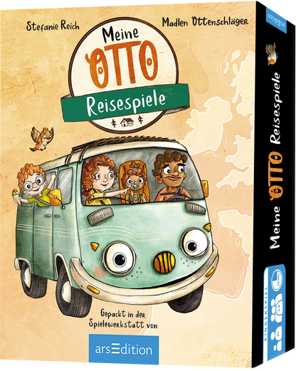 OTTO fährt los - Meine OTTO-Reisespiele I Kartenspiel ab 5
