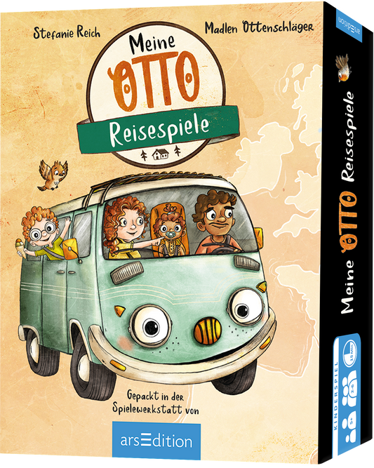 OTTO fährt los - Meine OTTO-Reisespiele I Kartenspiel ab 5