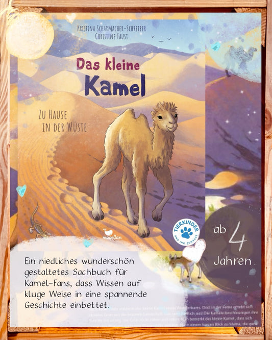 Das kleine Kamel – Bilderbuch Wildtiere ab 4 | Sachbilderbuch Wüste