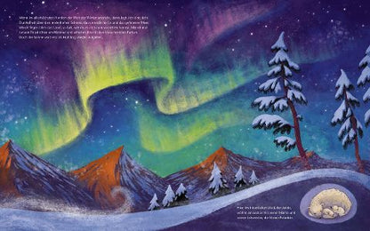 Der kleine Polarbär – Bilderbuch Arktis ab 4 | Juliane empfiehlt i Blick in Buch: Polarlichter