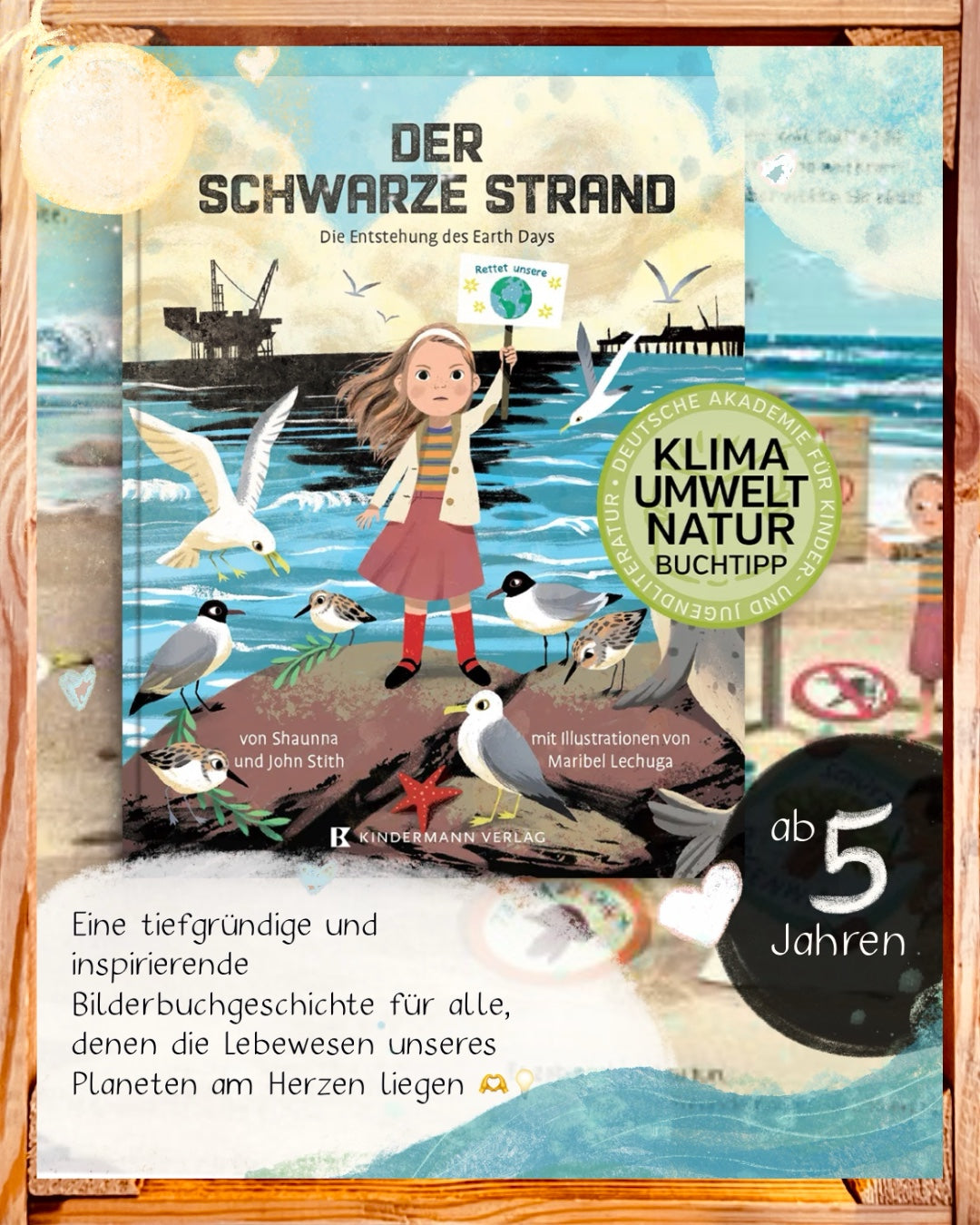 Der schwarze Strand – Bilderbuch ab 5 | Umweltschutz & Earth Day