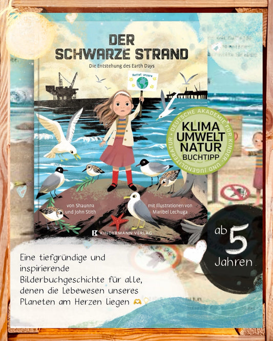 Der schwarze Strand – Bilderbuch ab 5 | Umweltschutz & Earth Day