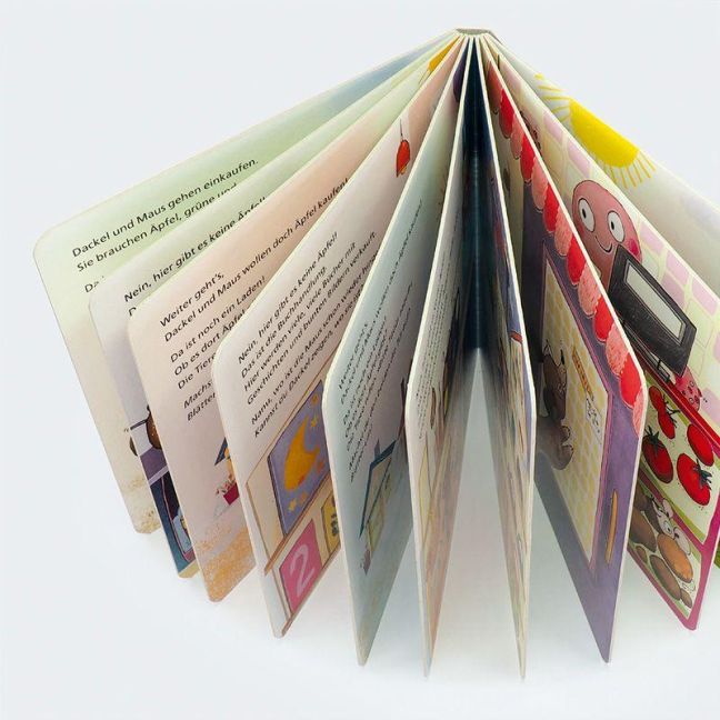 Tür auf für Dackel und Maus – Interaktives Pappbilderbuch ab 2 mit 20 Seiten