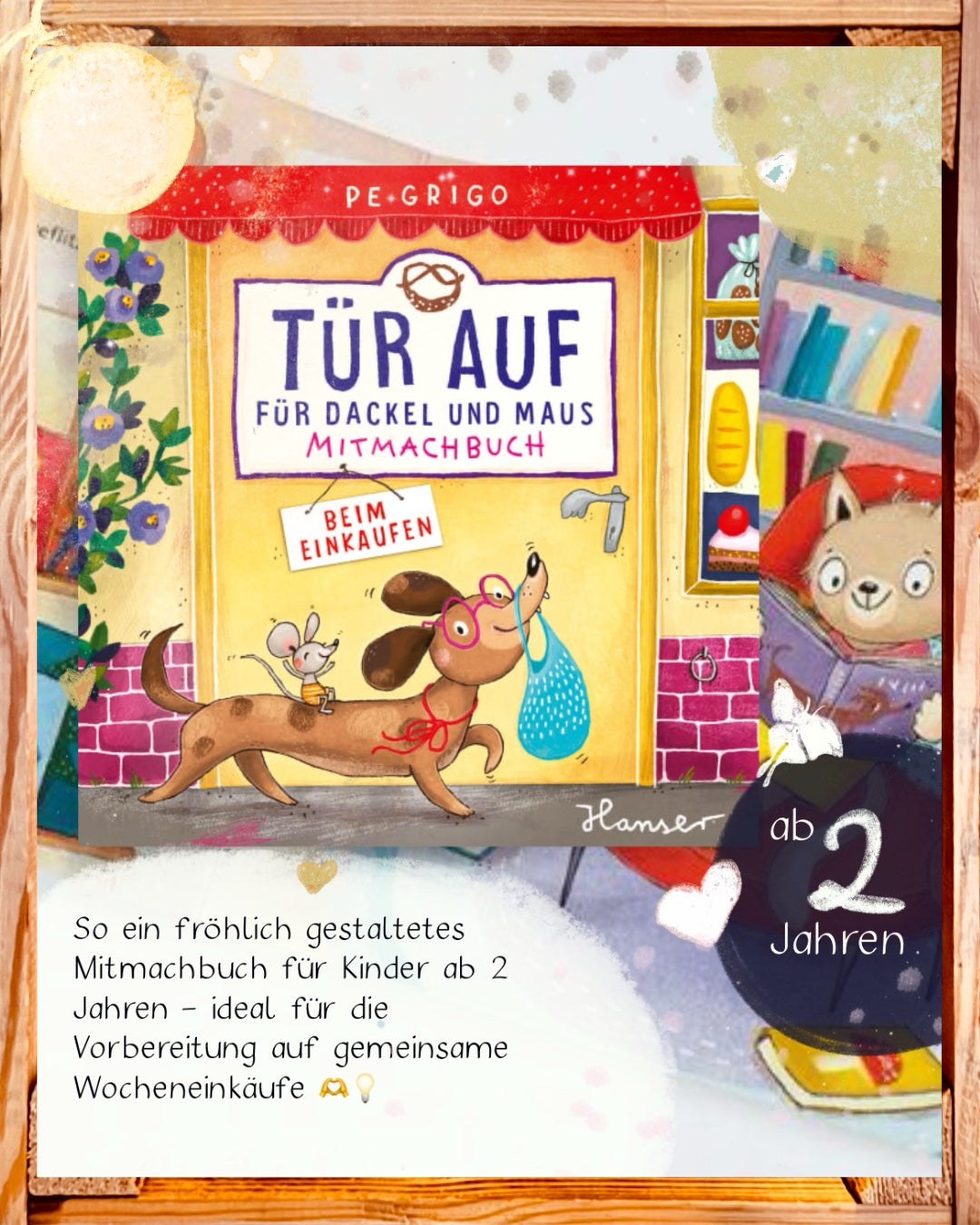 Tür auf für Dackel und Maus – Interaktives Pappbilderbuch ab 2