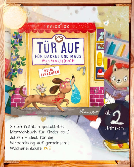 Tür auf für Dackel und Maus – Interaktives Pappbilderbuch ab 2