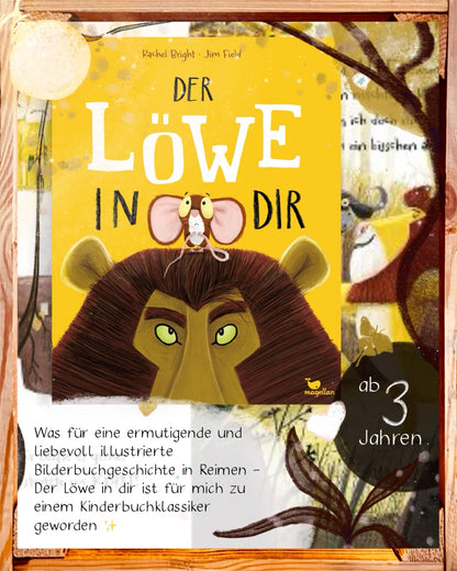 Der Löwe in dir – Bilderbuch ab 3 Jahren | Mut & Selbstvertrauen