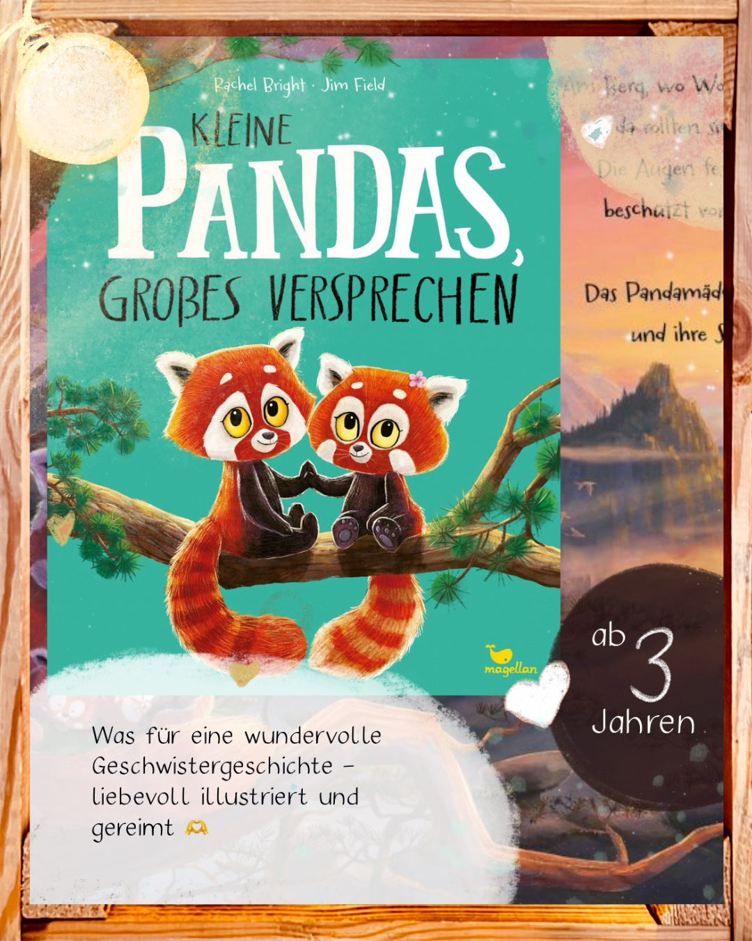 Kleine Pandas, großes Versprechen – Bilderbuch ab 3 Jahren | Geschwister & Vertrauen