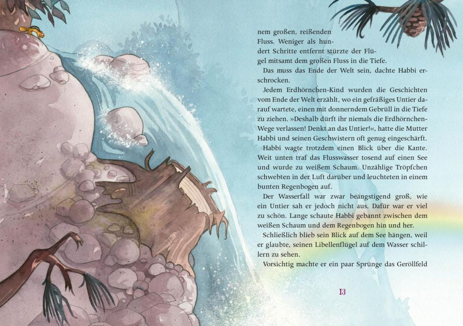 Ein Freund wie kein anderer – Kinderbuch ab 6 von Oliver Scherz I Blick in Buch: am Fluss
