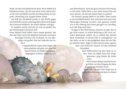 Ein Freund wie kein anderer – Kinderbuch ab 6 von Oliver Scherz I Blick in Buch: Erdhörnchen trifft auf Wolf